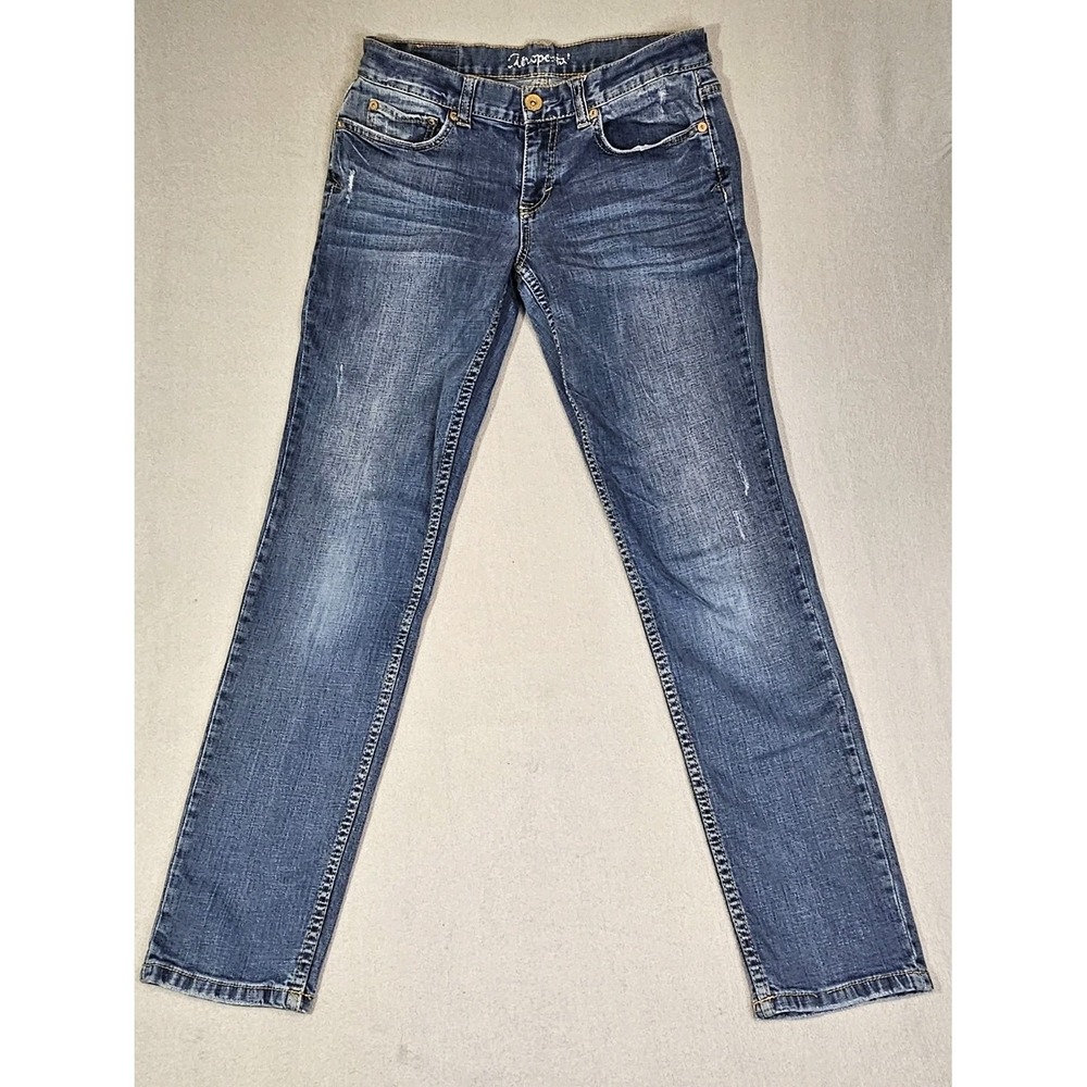 Aeropostale KYLIE BOYFRIEND Jeans SIZE  2 Mild Distressed Look.